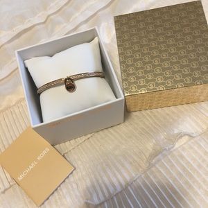 Michael Kors rose gold bracelet